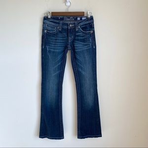 Miss Me Boot Cut Jeans Size 25